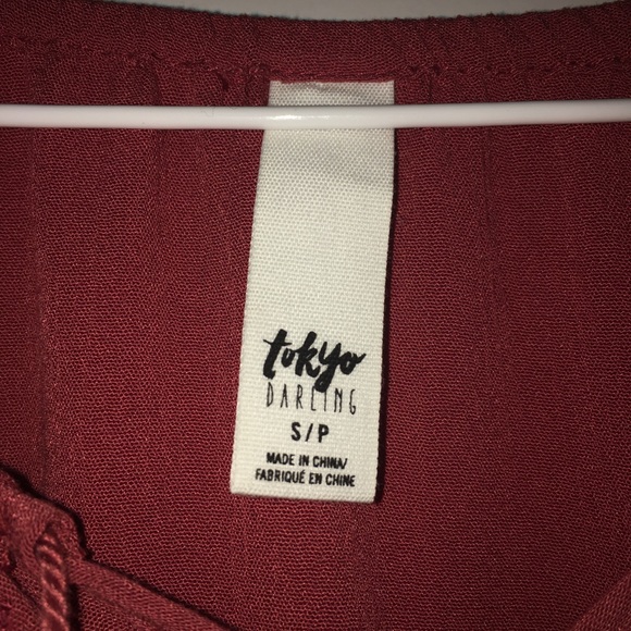Long sleeve embroidered crop top - Picture 4 of 4